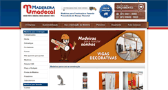 Desktop Screenshot of madecalmadeiras.com.br